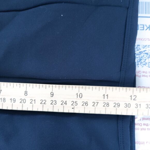 ONA XL Upper East Split Flare Black Stretch Leggings Ponte Pants Asymmetrical - Picture 16 of 16